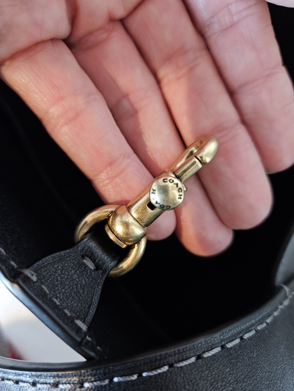Coach Bleeker Bucket Bag - Black - Picture 11 of 15